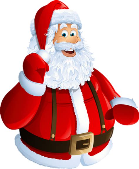 Tube Père Noël Clipart Babbo Natale Santa Claus Png