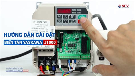 hướng dẫn cài đặt setup biến tần yaskawa j1000 nam phương việt youtube