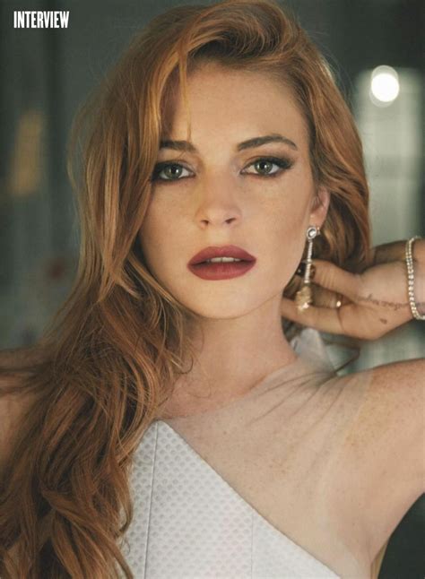 Lindsay Lohan Marie Claire Magazine Uk November 2014 Issue • Celebmafia