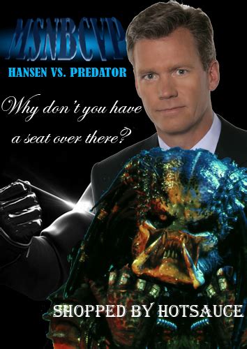 hansen vs predator by hotsauce hayward on deviantart