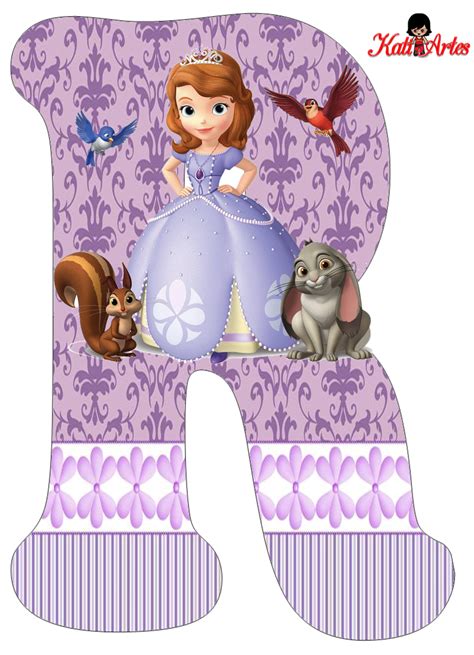 Princess Disney Alphabet Letters