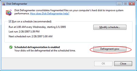 Hard drive defragmentation is very important for the smooth working of your pc. Manually Defragmenting my Hard Disk | IT Services