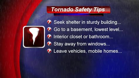 Tornado Safety Tips Youtube