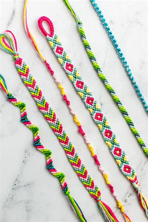How To Make Friendship Bracelets Two Colors Lantz Maings
