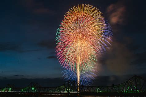 Attending The Nagaoka Fireworks Festival In Nagaoka Japan
