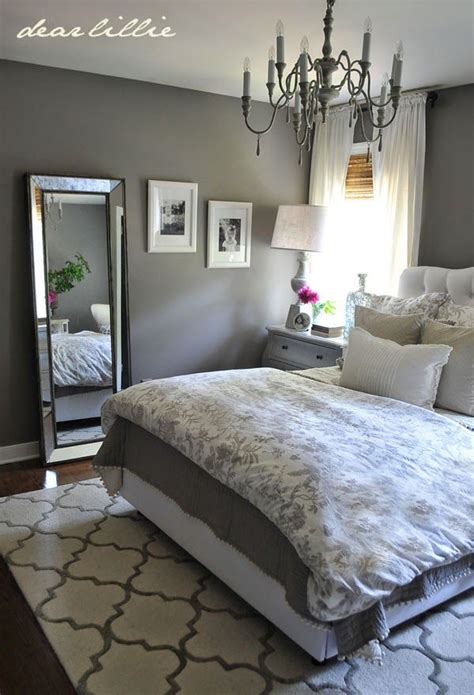 Brown and white is a lovely color duo that creates a cozy and romantic bedroom. Some Finishing Touches to Our Gray Guest Bedroom by Dear ...