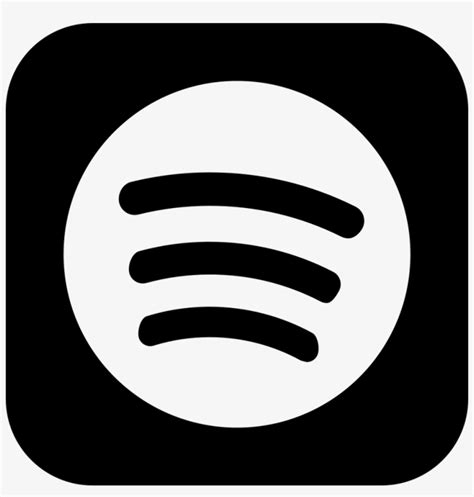Spotify Black And White Logo Png Eolosa