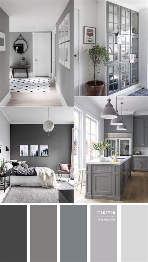 Grey Home Colour Ideas Grey Colour Palette I Take You Wedding