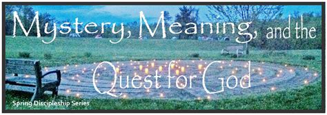 Quest For God Website Slide Cedar Ridge Community Church
