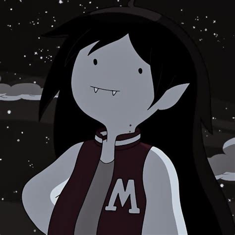 A Cartoon Character With Long Black Hair Wearing A Maroon And White Shirt Standing In Front Of