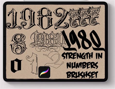 Discover More Than Number Tattoo Fonts Esthdonghoadian
