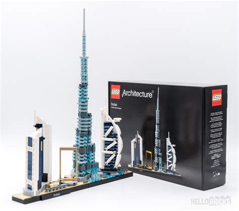 Review Lego Architecture 21052 Dubai Skyline Hellobricks
