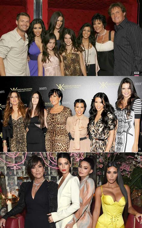 Fotos Del Antes Y Después De La Familia Kardashian Jenner Chic Magazine