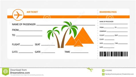 images  irish airline ticket blank template