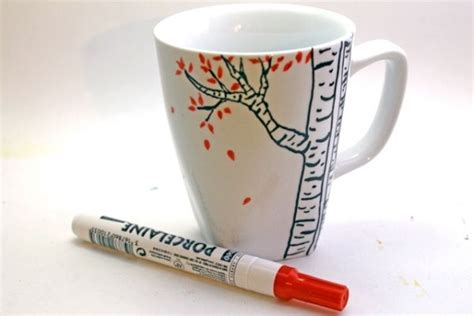 How To Paint A Coffee Mug Diy Mugs Mugs Wine Bottle Diy Crafts