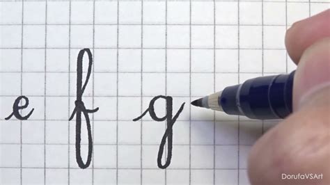 How To Write Lowercase Letters In French Cursive Handwriting Ecriture