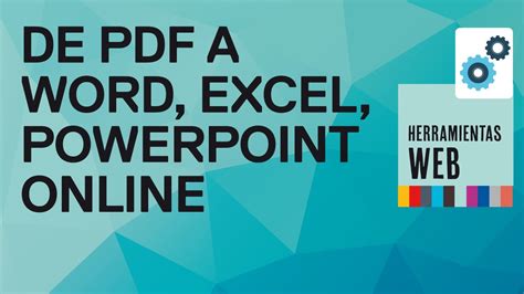 Convertir pdf a word en línea gratis con la tecnología able2extract. Cómo convertir cualquier PDF a Excel, Word, PowerPoint ...