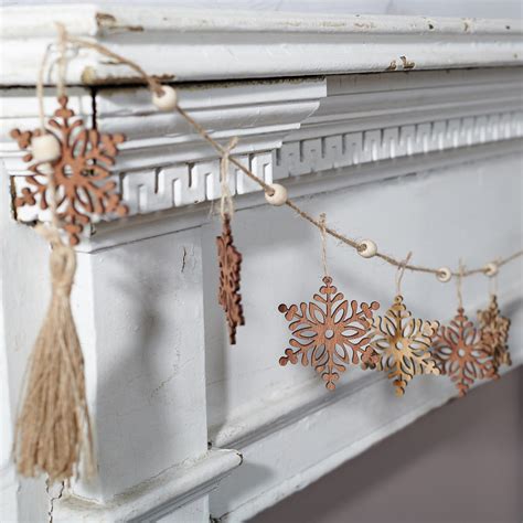 Snowflakes Garland Primitives By Kathy