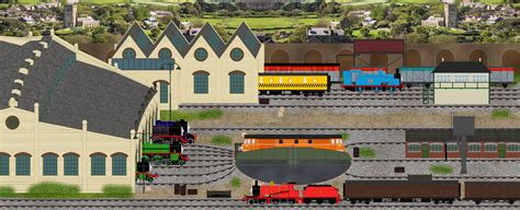 A Day At Tidmouth Sheds By The Station Pilot On Deviantart