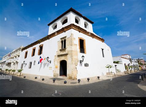 Santo Domingo República Dominicana Junio 26 2019 La Arquitectura De La Zona Colonial De La