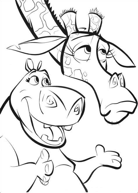 She is then struck by the jeep and thrown (she's ok). Kids-n-fun.com | Coloring page Madagascar 2 Escape 2 ...