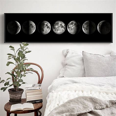 The Story Of Moon Phases Wall Art Vangovagon Home Store
