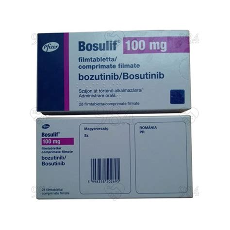 Pfizer's commitment to patients reflected in new ip pact. Bosulif 100mg 28 tablet, Pfizer - 98.4 Online