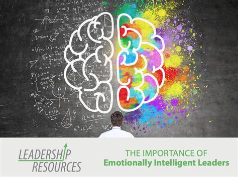 Leadership Resources The Importance Of Emotionally Intelligent Leaders