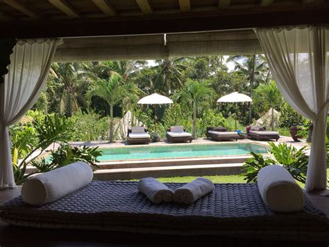The Best View From Living Area Luxury Lumbung Glamour Camp In Ubud