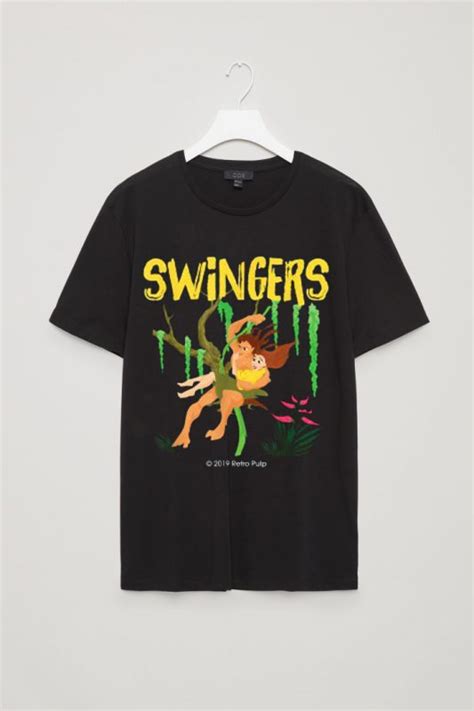 Swingers Funny Couple Swinging On Jungle Vines T Shirt