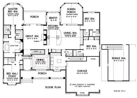Rambler Floor Plans With Basement House Plans With Daylight Basements