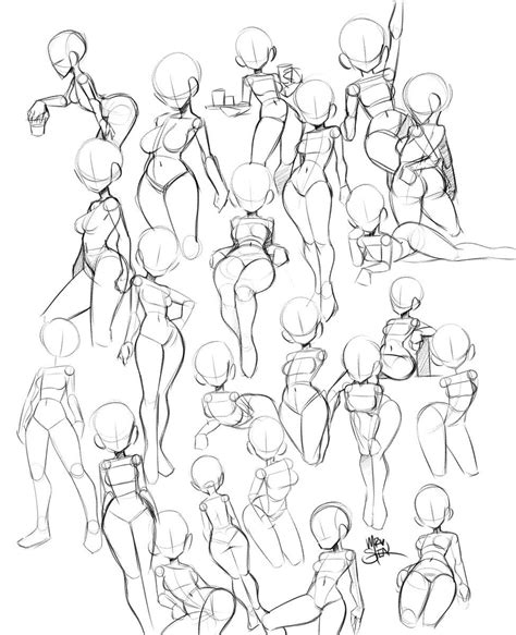 Female Body Drawing Poses Pose Drawing Figure Standing Poses Female Casual Normal Figurosity