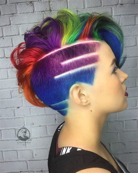 Rainbow Hair Delight Hair Styles Rainbow Hair Color