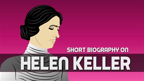 Helen Keller Biography For Children Educational Cartoon Network