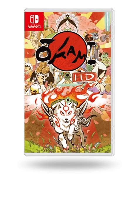 Okami Hd Custom Nintendo Switch Boxart With Physical Game Case No Game