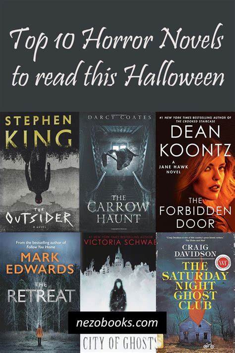 10 Best Horror Novels To Read This Halloween Horror Novel Fantasy