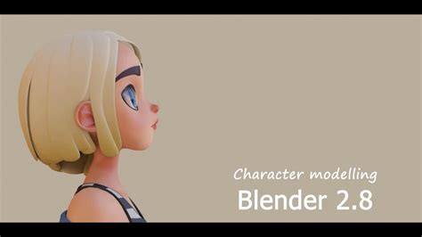 Blender 2 8 Animation Character Modelling Time Lapse Youtube