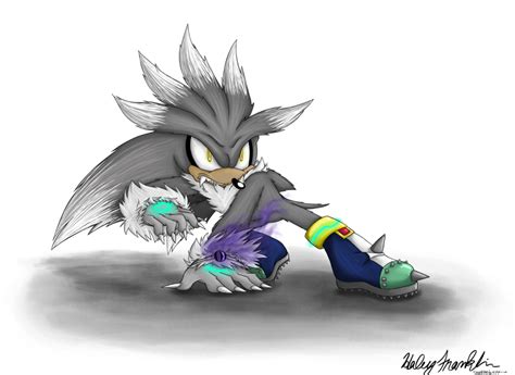 Silver The Werehog By Shadehedgie77 On Deviantart Hedgehog Art Sonic