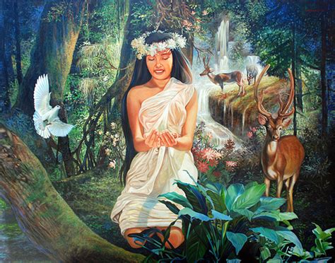 “the Legend Of Maria Makiling” A Story About The Guardian Spirit Of