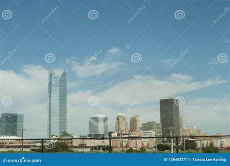 Oklahoma City Skyline Including Devon Tower Editorial Photography