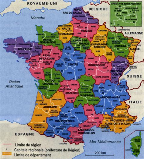 Ancienne Carte Des Régions Altoservices