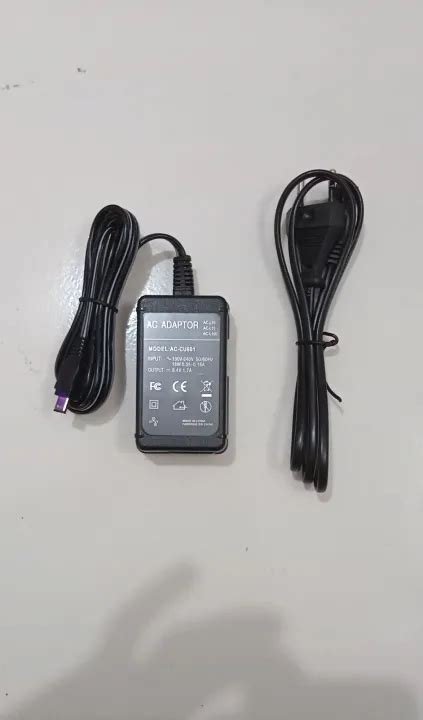 adaptor charger handycam sony hxr mc2500 lazada indonesia