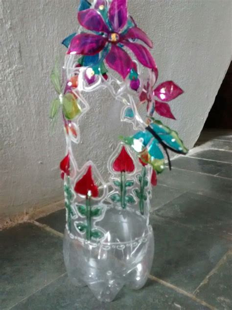 Artesanias Con Botellas Plasticas Recicladas Artesanato Feito Em