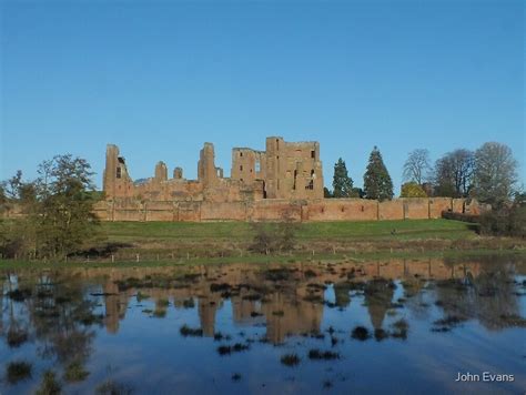 Mere Reflections Of Kenilworth Castle By John Evans Redbubble