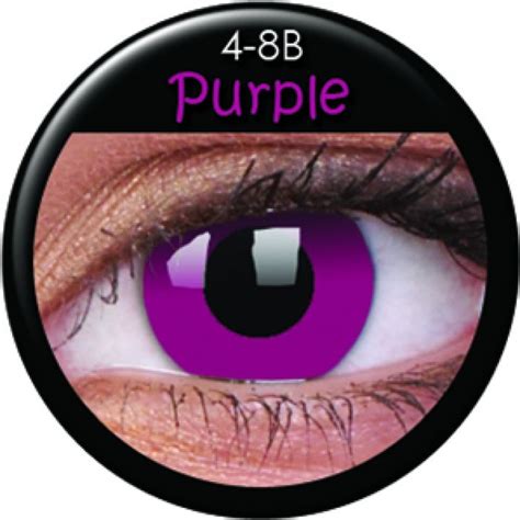 Purple Coloured Contacts Halloween Contact Lenses Halloween Contacts