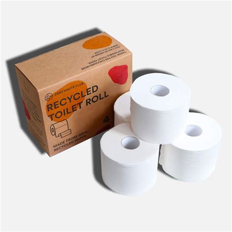 100 Recycled Toilet Paper 4 Rolls Peace With The Wild