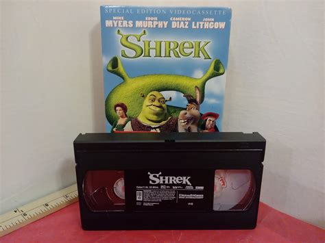 Shrek Special Edition Vhs Video Tape Mike Myers Eddie Murphy Images