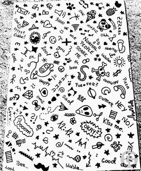 Garabatos Hand Doodles Easy Doodles Drawings Sketchbook Drawings