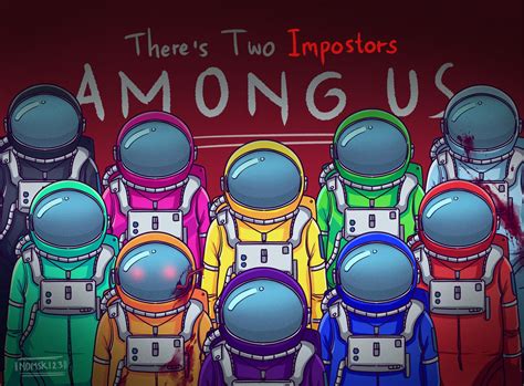 Several players perform the roles of crew members and one of them is randomly selected to be the murderer. About the Among Us online game + Among us impostor themes HD