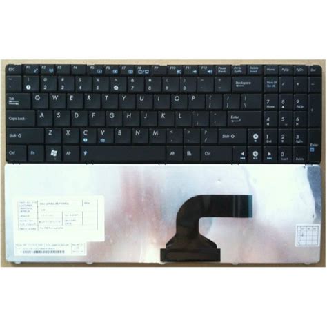 Buy Asus X55a X55c X55u X55vd X55 X55x X55cc Series Laptop Us Keyboard Black Online In India At
